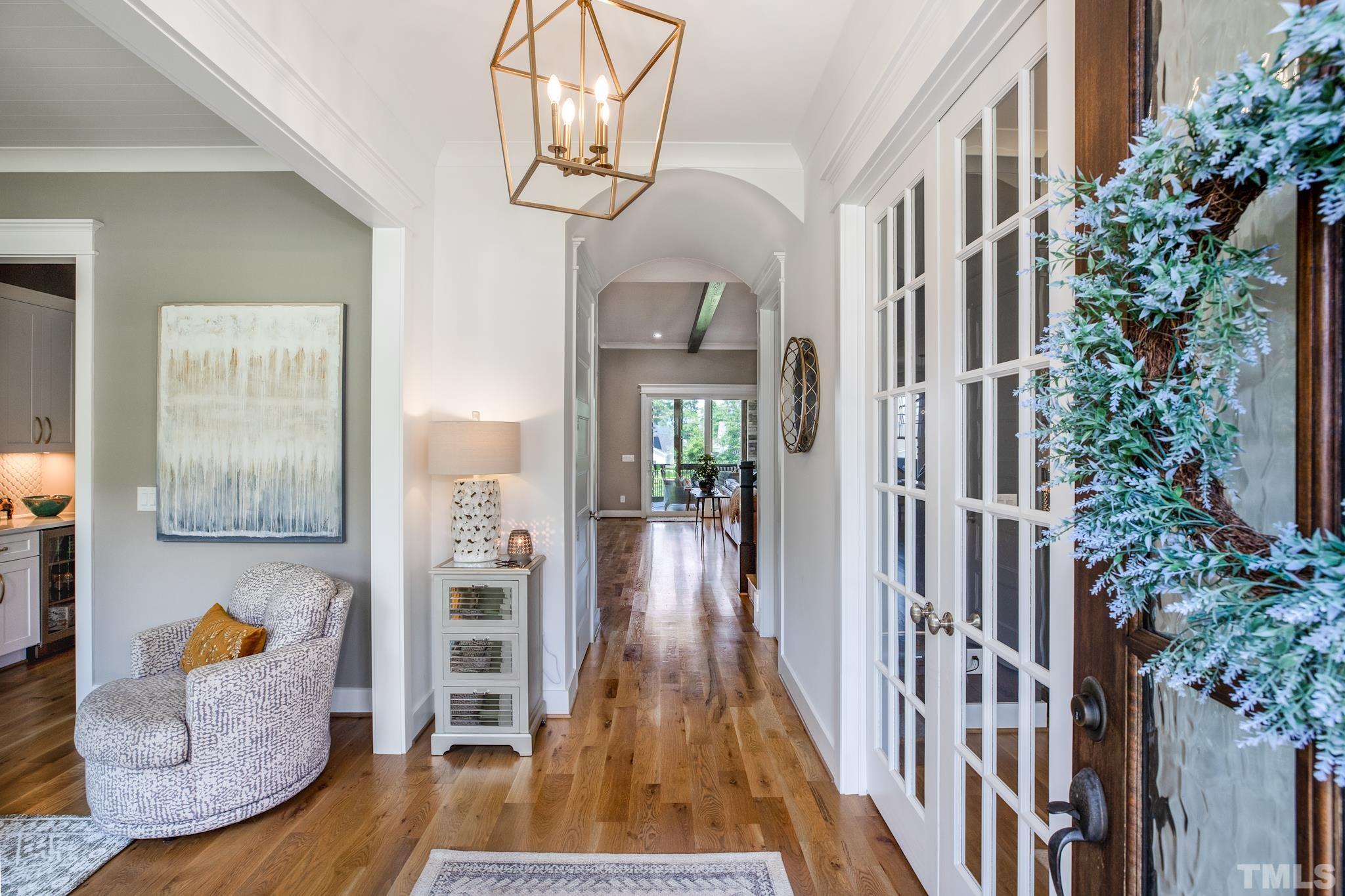 1420 Margrave Drive Wake Forest, NC 27587 - Photo 10 of 30 a view of livingroom with furniture and wooden floor