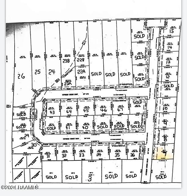 1012 Cypress Creek Road St. Martinville, LA 70582 - Photo 8 of 8 plat-7