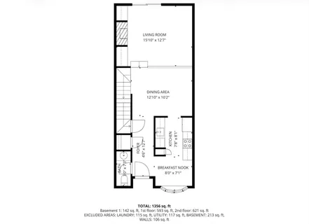 a picture of a floor plan