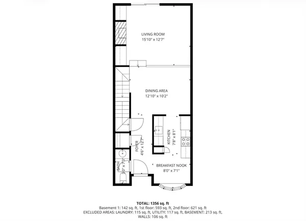 a picture of a floor plan
