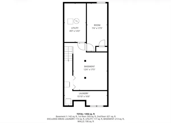 a picture of a floor plan