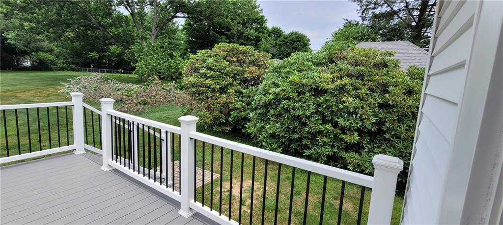 446 Eagle Mill Road Butler, PA 16001 - Photo 9 of 27 a balcony with trees in the back yard