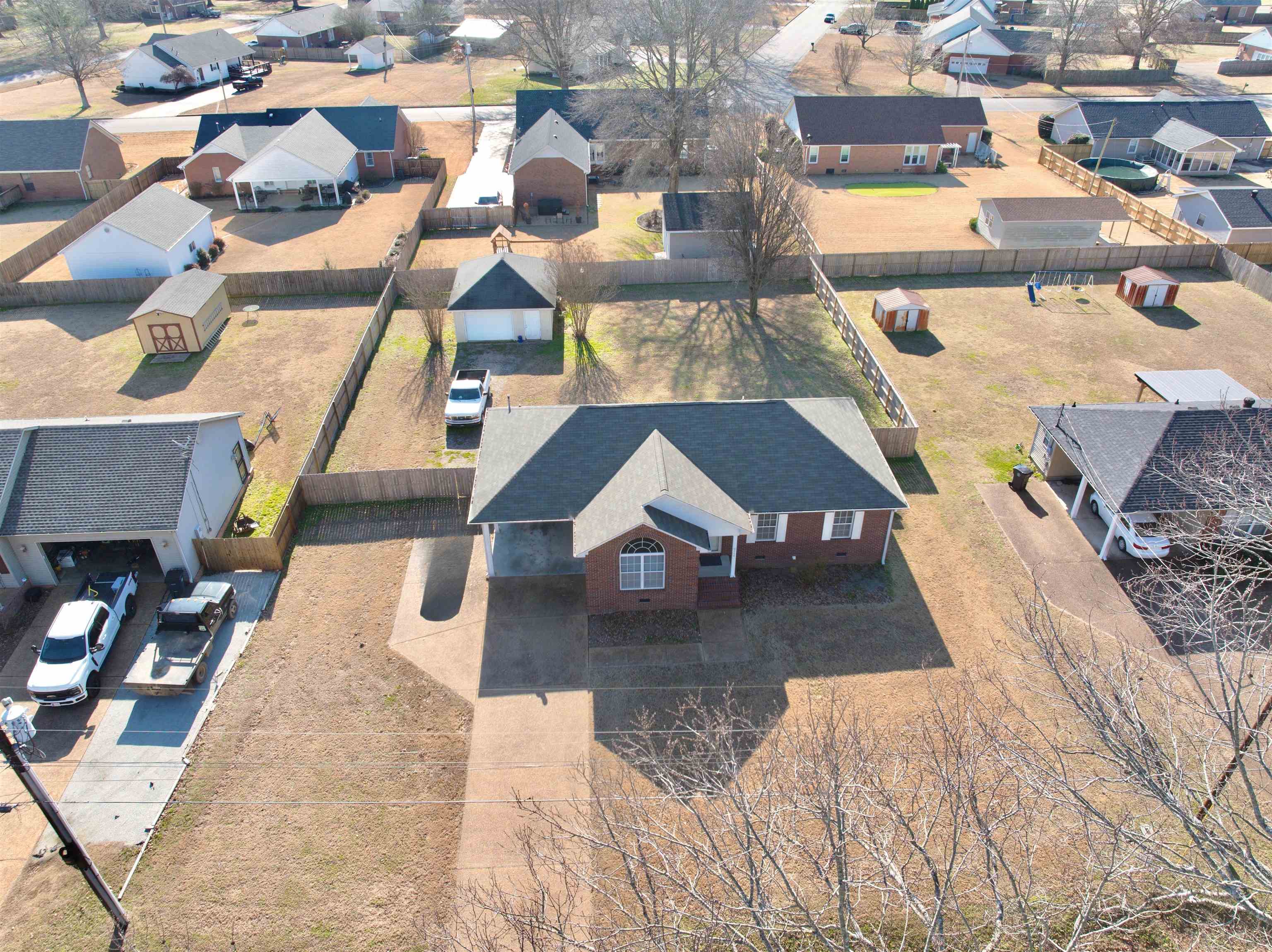 448 Stevens Road Bolivar, TN 38008 - Photo 23 of 25 Aerial view of residential area