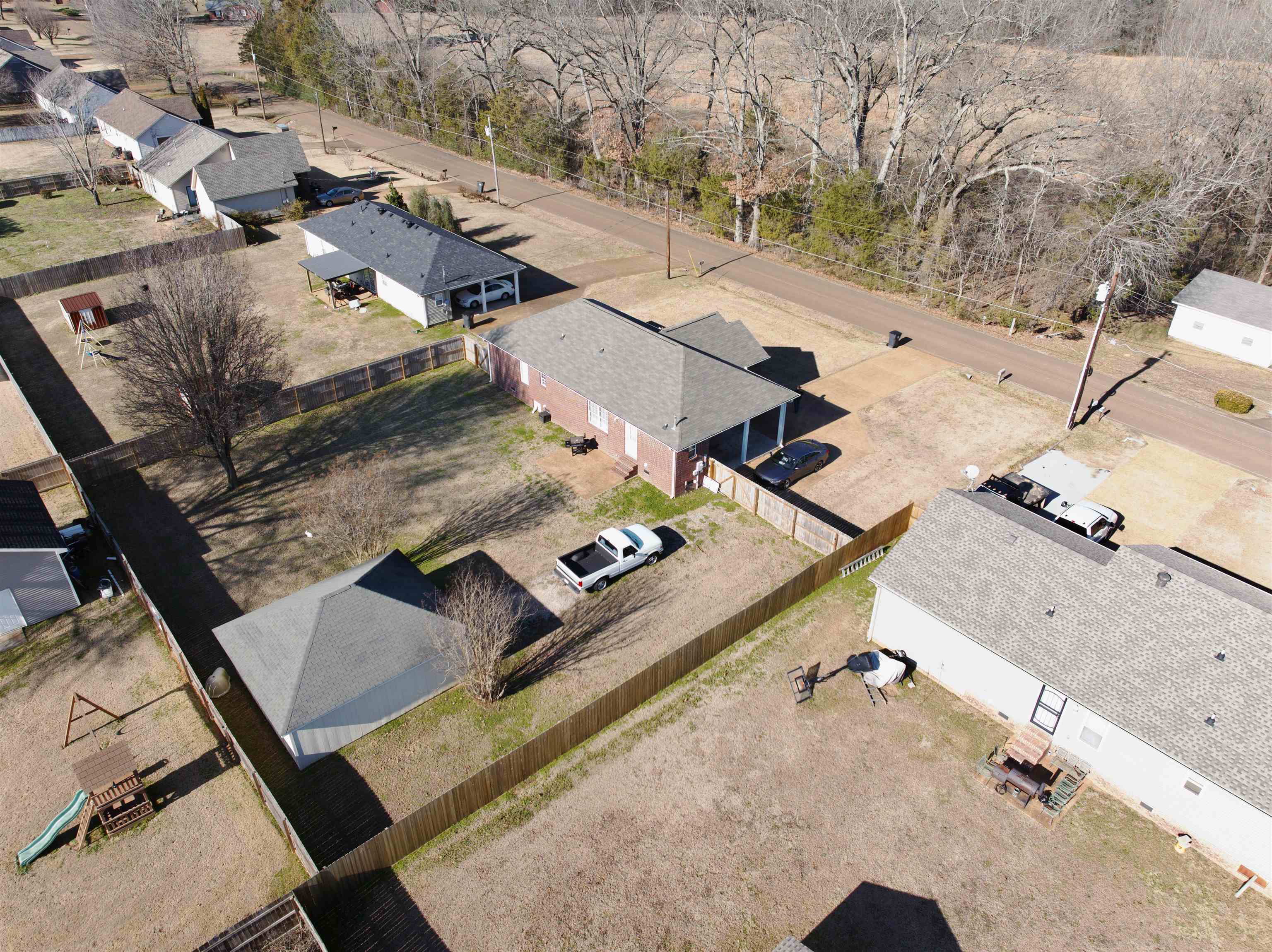 448 Stevens Road Bolivar, TN 38008 - Photo 25 of 25 Aerial perspective of suburban area