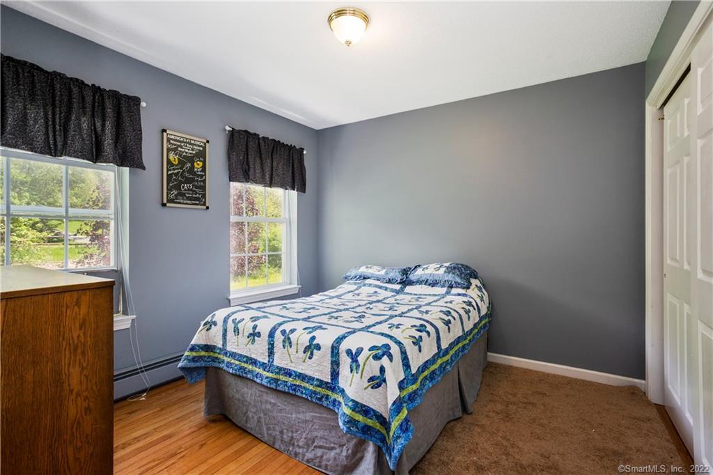 37 Hidden Hill Road New Hartford, CT 06057 - Photo 27 of 36 a bedroom with a bed and a window
