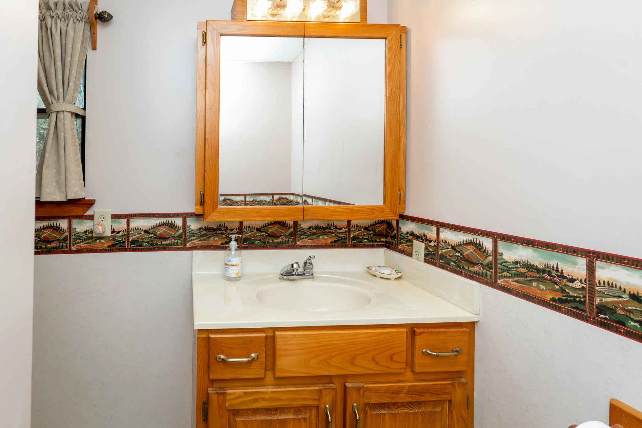 11405 Highway 58 Georgetown, TN 37336 - Photo 53 of 70 a bathroom with a sink and a mirror
