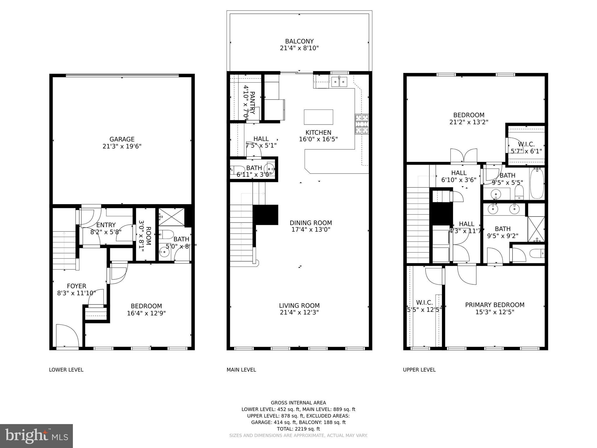 7565 Crowley Street Hanover, MD 21076 - Photo 37 of 40 All Level Floorplans.