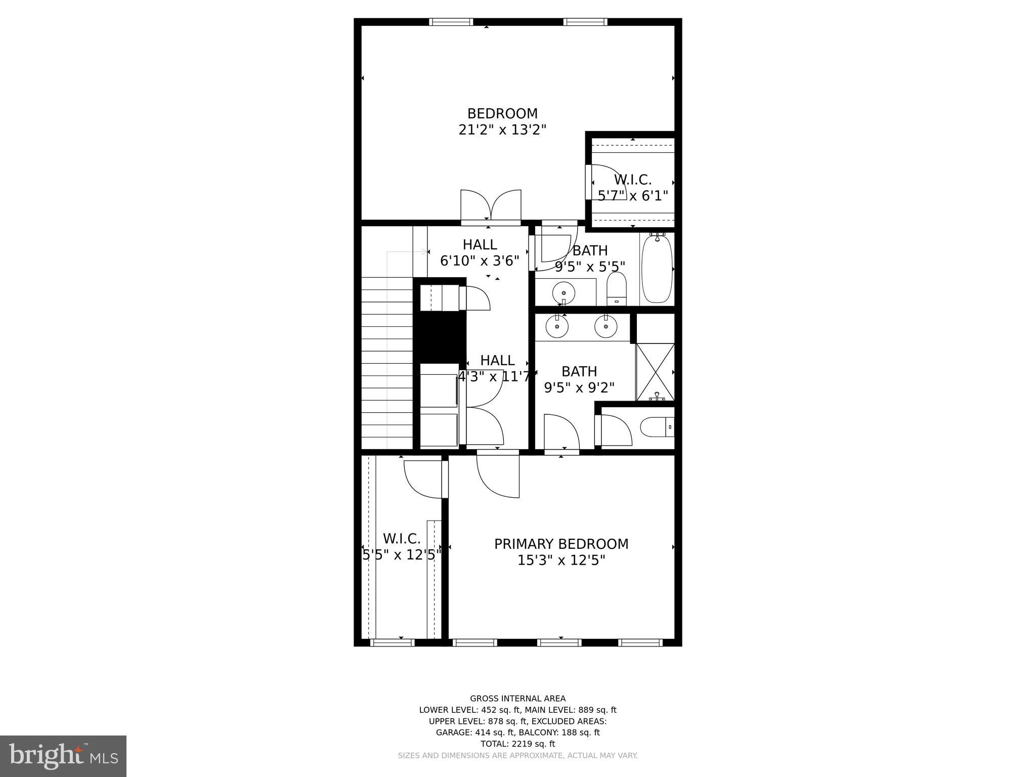 7565 Crowley Street Hanover, MD 21076 - Photo 40 of 40 Third Floor - Floor Plan.