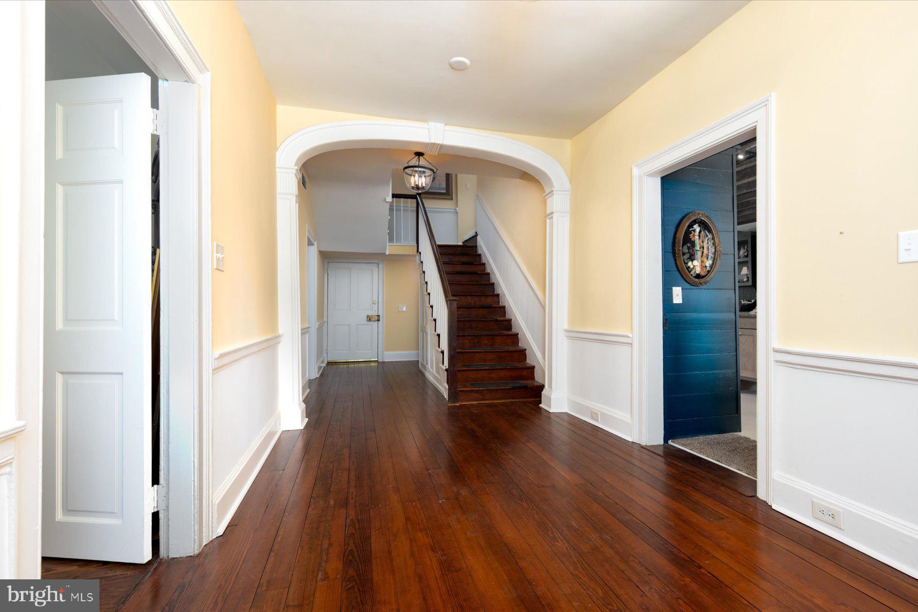 5503 Brooks Woods Road Lothian, MD 20711 - Photo 10 of 99 a view of a hallway with wooden floor