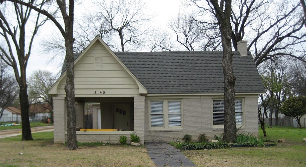 3140 View Street Fort Worth, TX 76103 - Photo 1 of 21 a front view of a house with garden