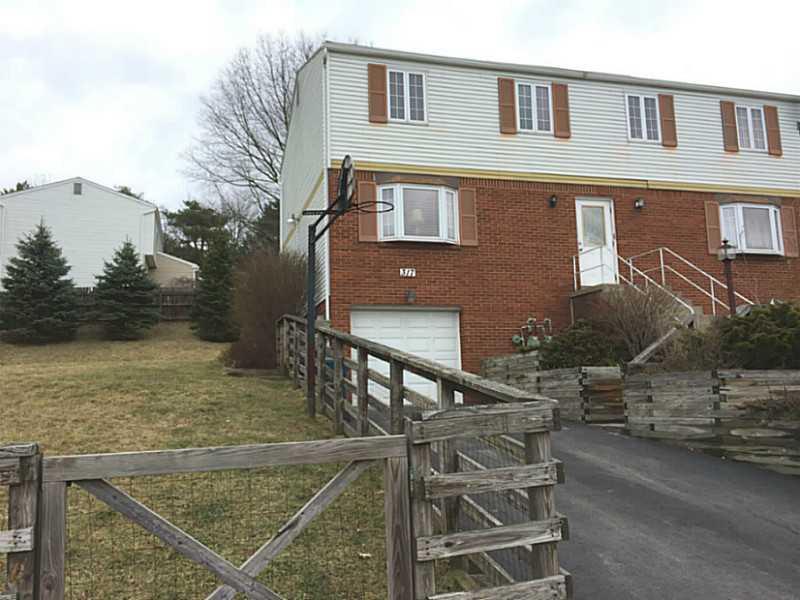 317 Oak Road Plum, PA 15239 - Photo 1 of 13 Exterior Front. Integral garage with large fenced yard.
