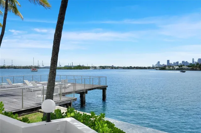 a view of outdoor space with seating area