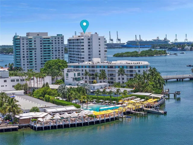 a view of a city with tall buildings