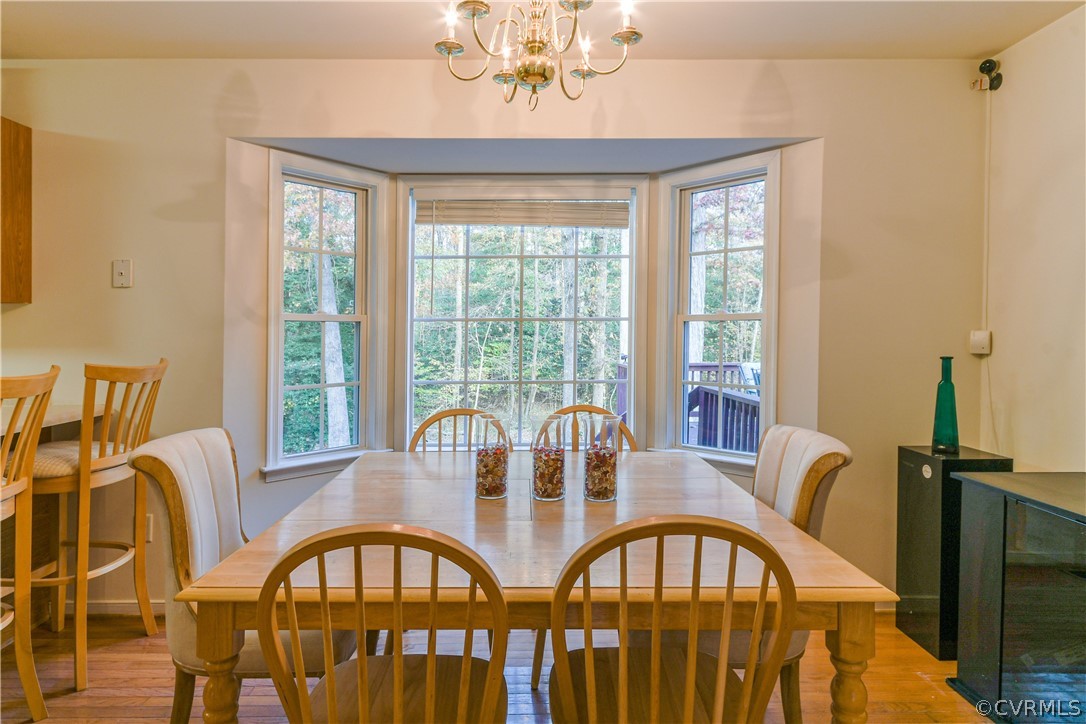 3833 Dunraven Road Chesterfield, VA 23236 - Photo 14 of 39 a view of a dining room with furniture window and outside view