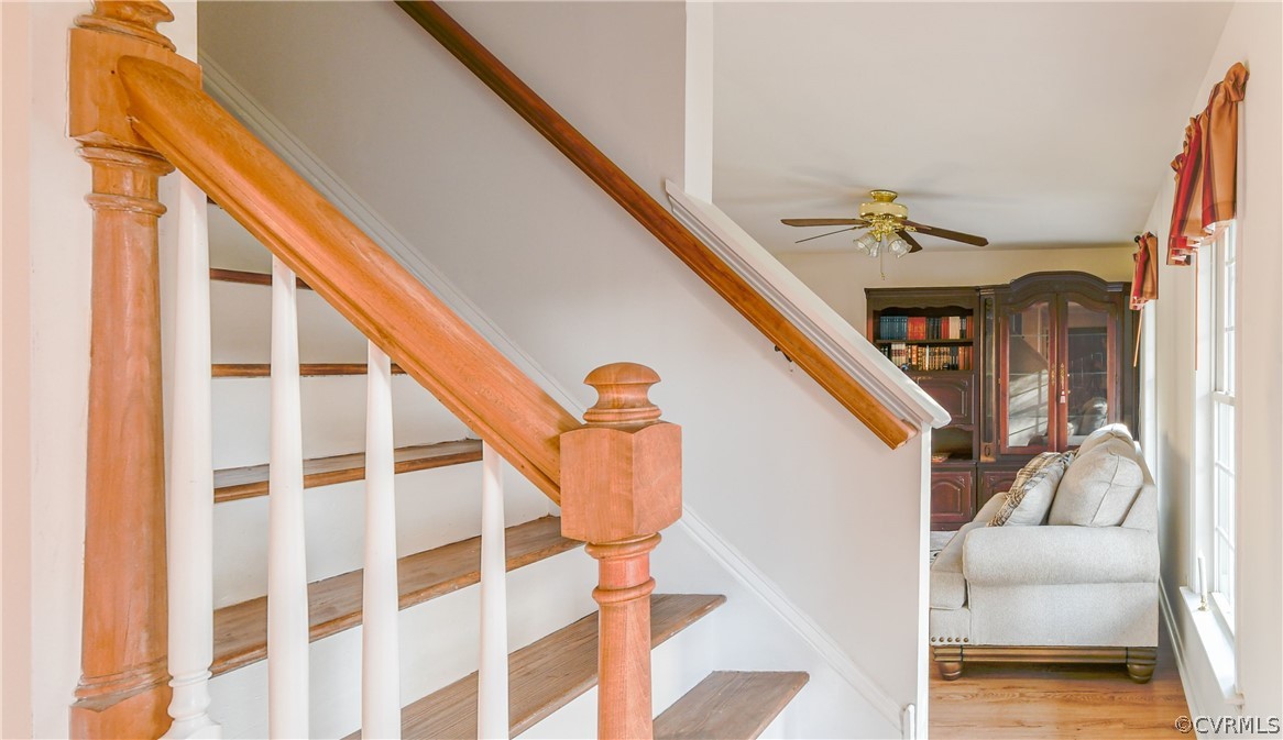 3833 Dunraven Road Chesterfield, VA 23236 - Photo 35 of 39 a view of living room with stairs and furniture