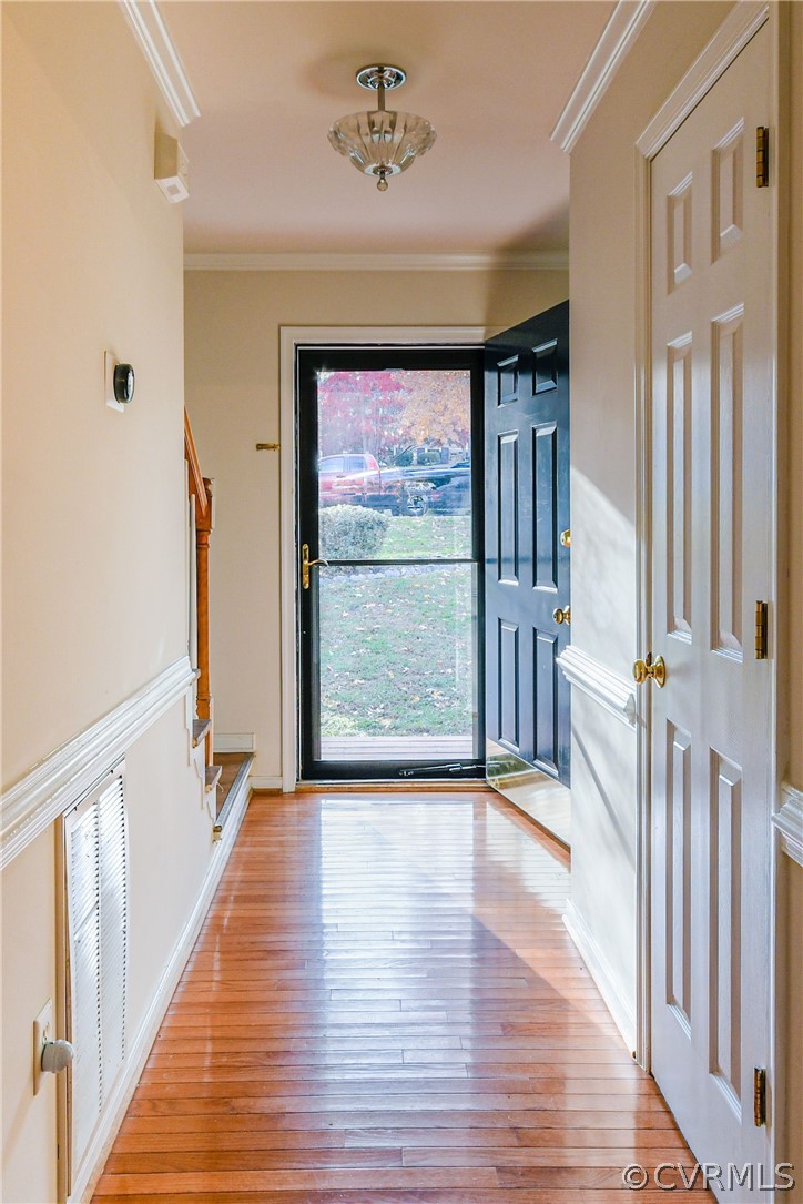 3833 Dunraven Road Chesterfield, VA 23236 - Photo 36 of 39 a view of an entryway with wooden floor