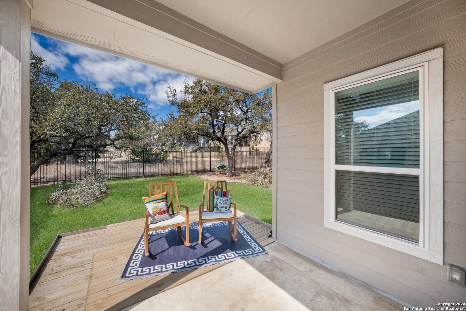 3110 Blenheim Park Bulverde, TX 78163 - Photo 19 of 20 a house view with a garden space and outdoor space