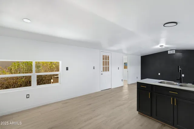 a workspace with a window