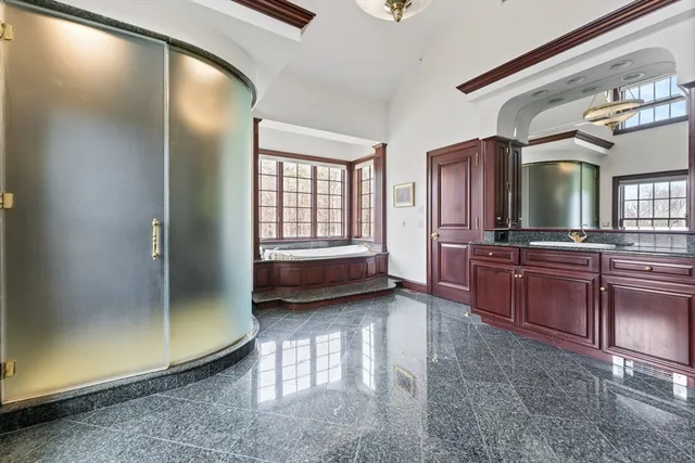 a view of a walk in closet