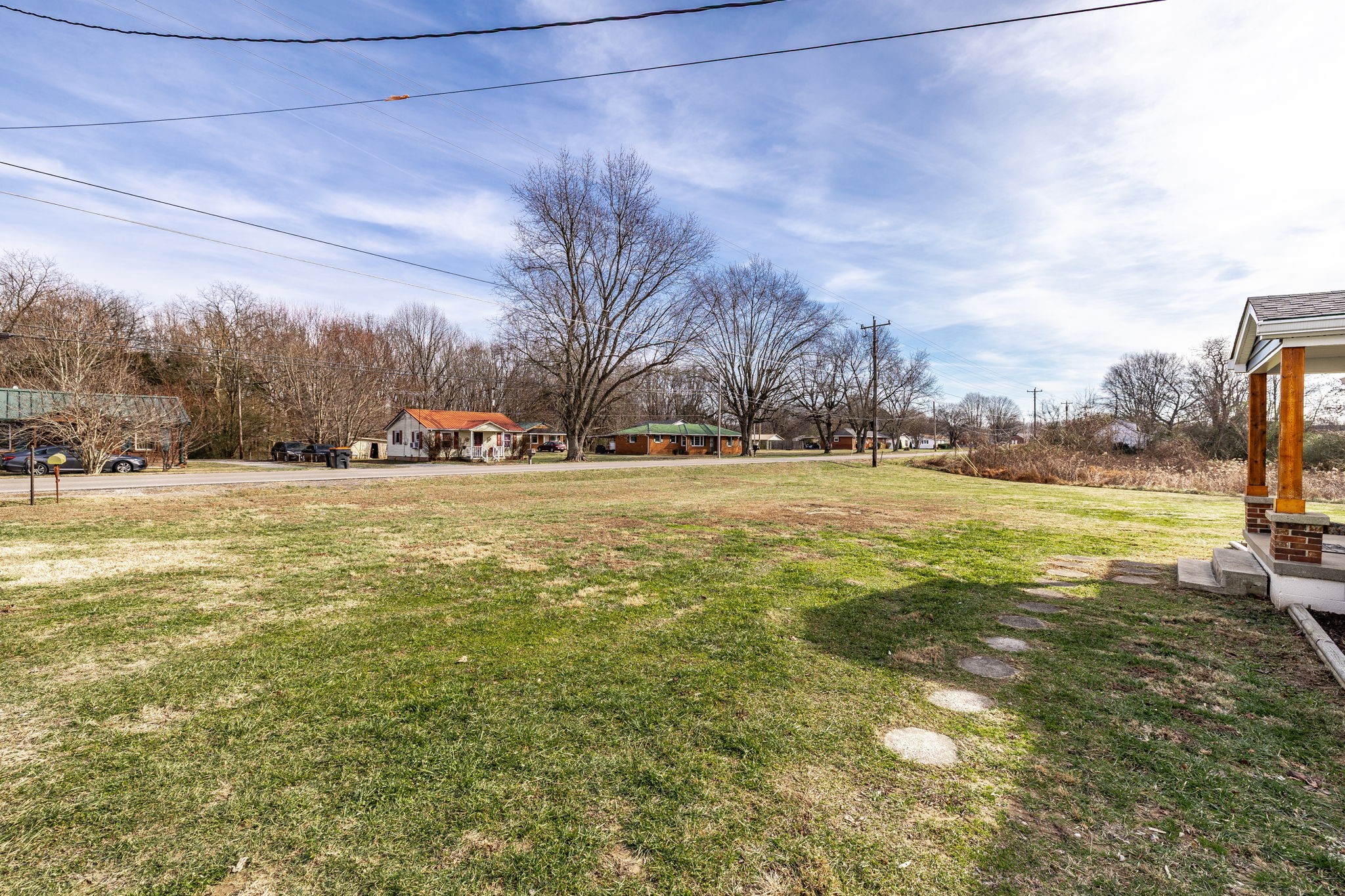 145 New Deal Potts Road Cottontown, TN 37048 - Photo 34 of 40 a view of yard with swimming pool and trees