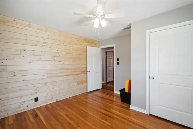 wooden floor in an empty room
