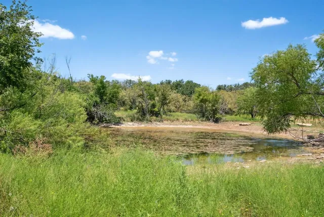 a view of lake view with large trees