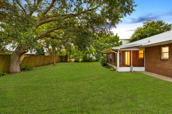 a view of a house with a patio