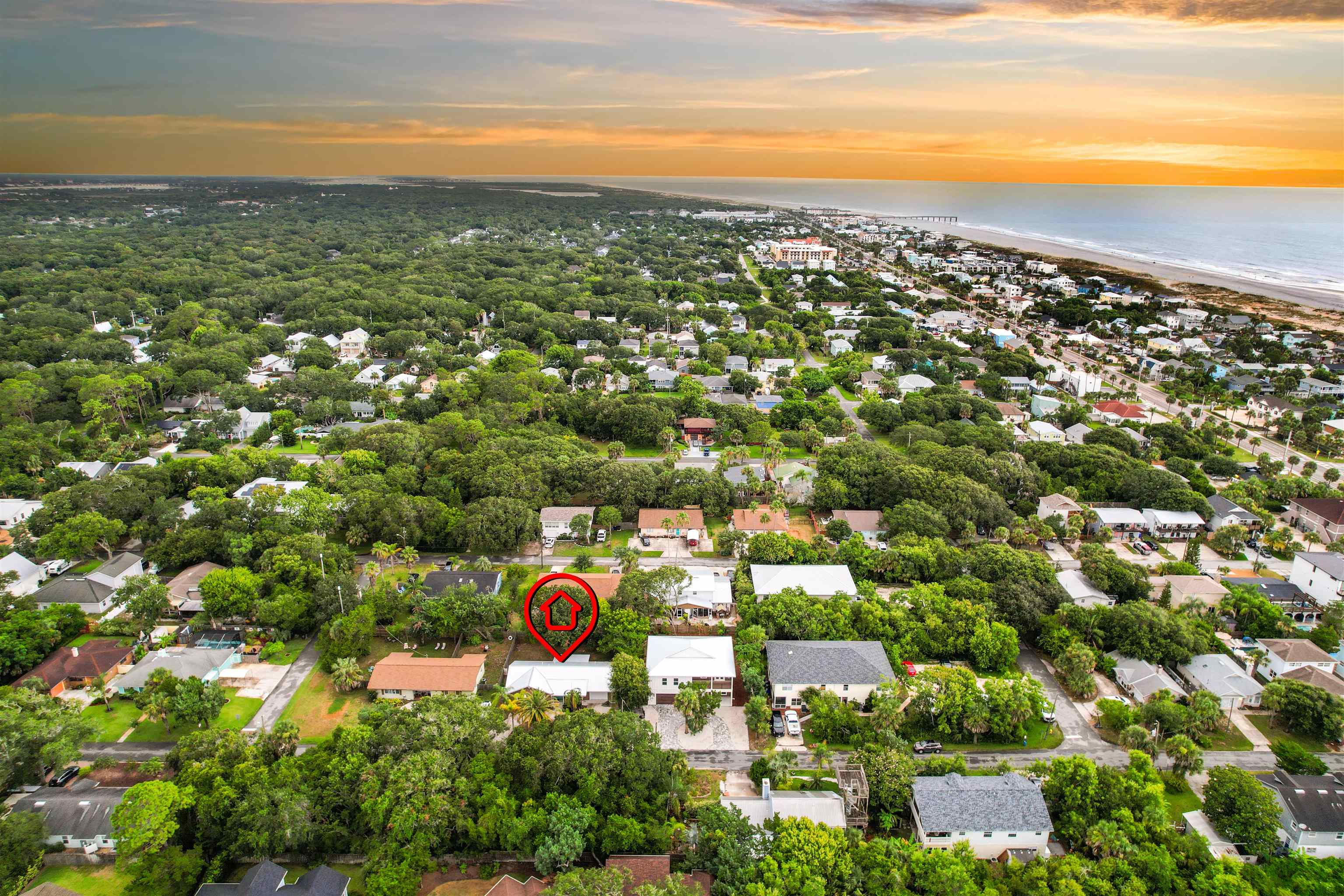 212 F Street St. Augustine, FL 32080 - Photo 34 of 35 a view of city and mountain