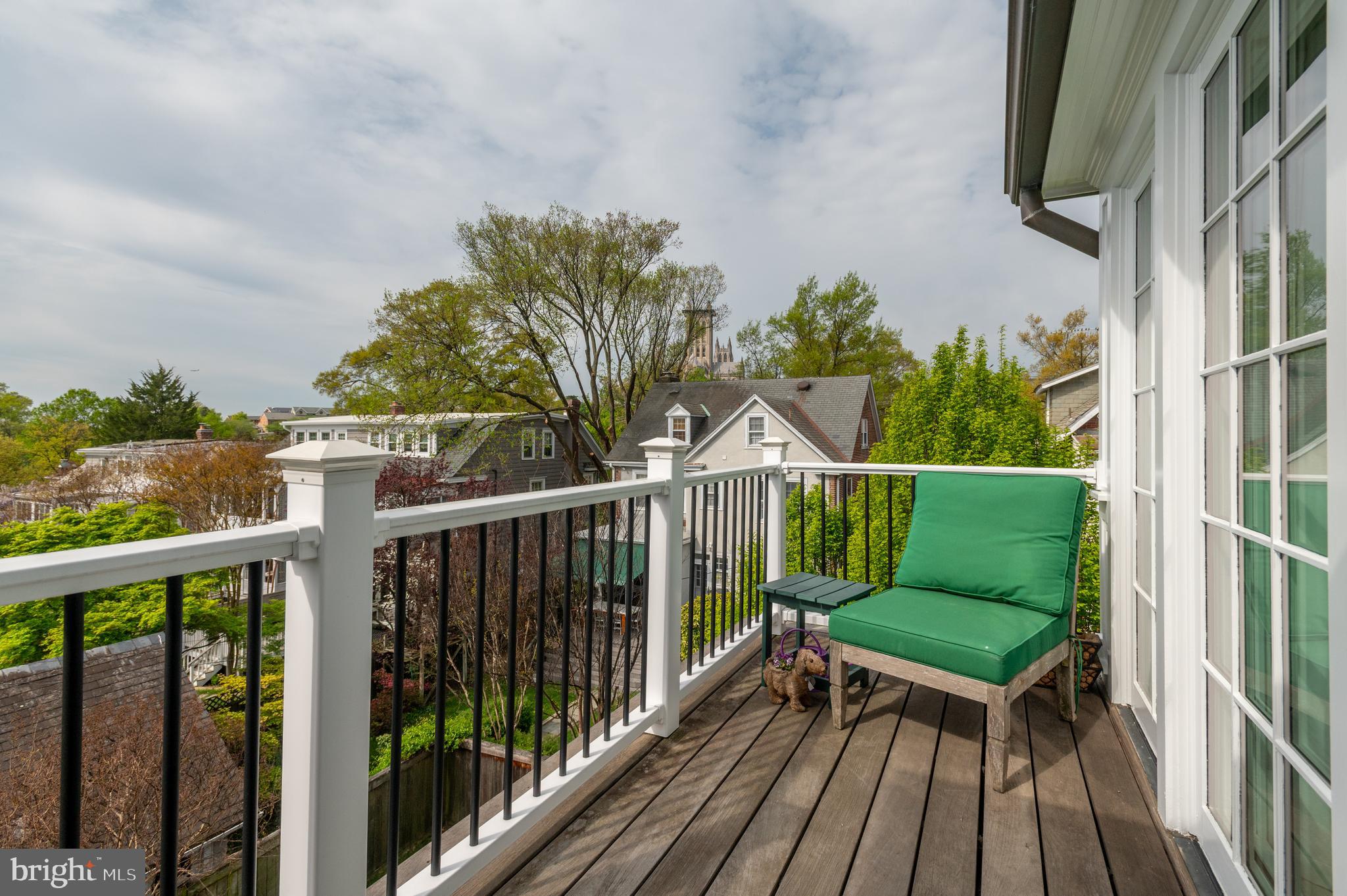 3312 Lowell Street Northwest Washington, DC 20008 - Photo 27 of 44 a view of a chairs in balcony