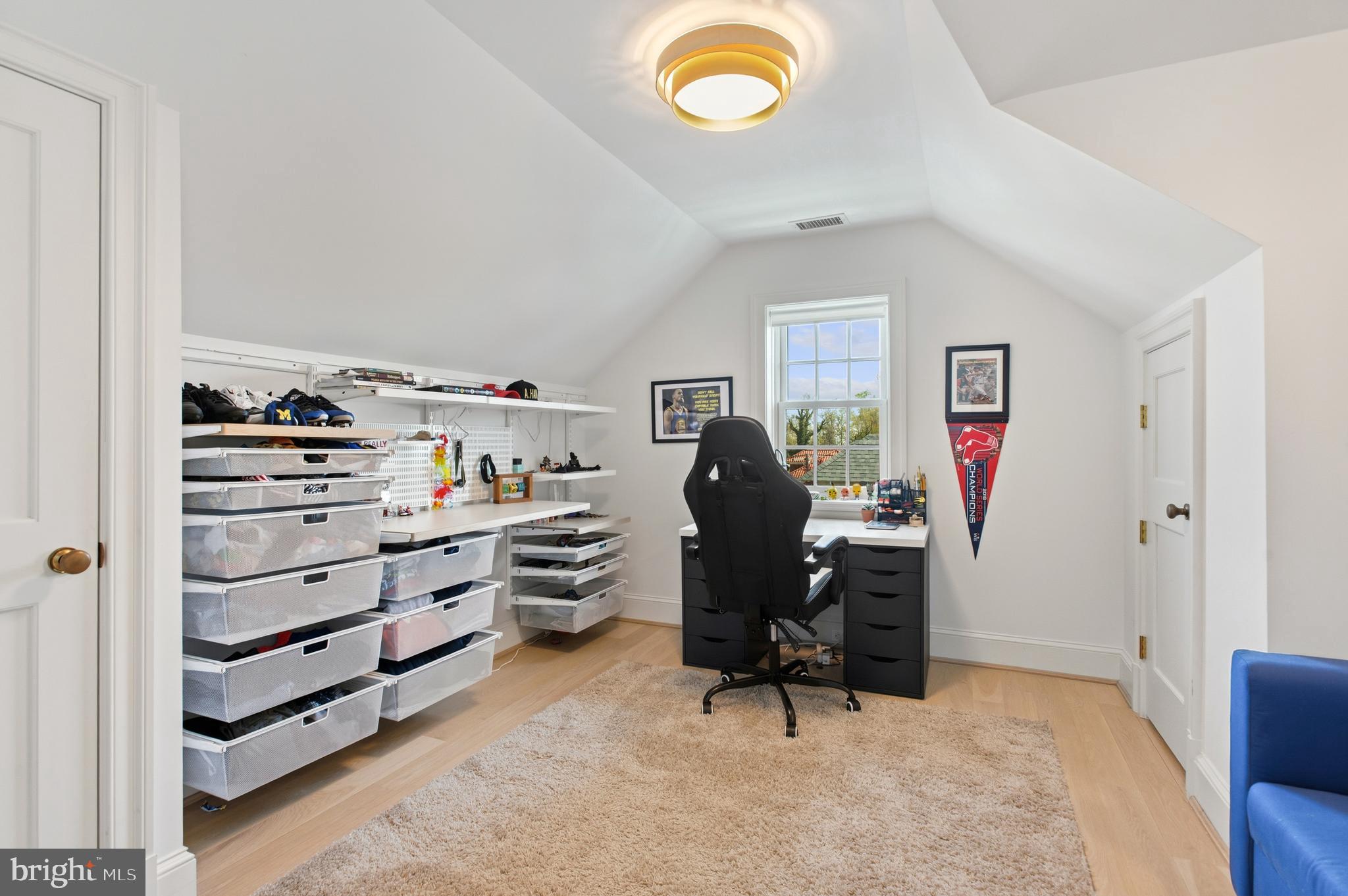 3312 Lowell Street Northwest Washington, DC 20008 - Photo 29 of 44 a view of a workspace with furniture