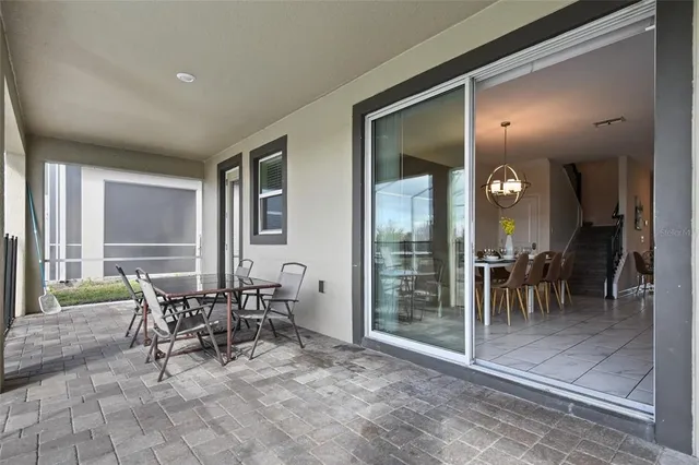 a view of yard with swimming pool