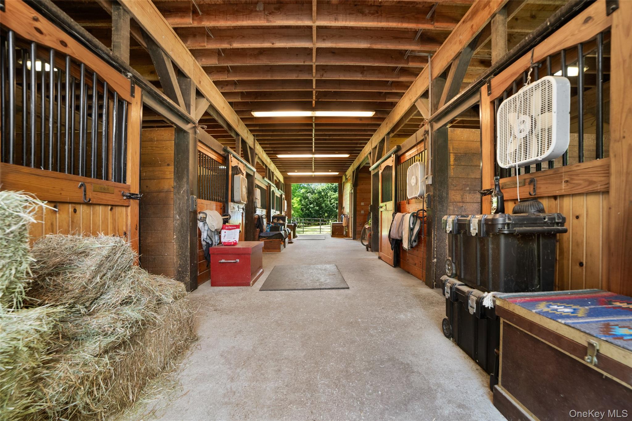 73 Lake Ellis Road Wingdale, NY 12594 - Photo 29 of 43 Inside view of 6 stall barn