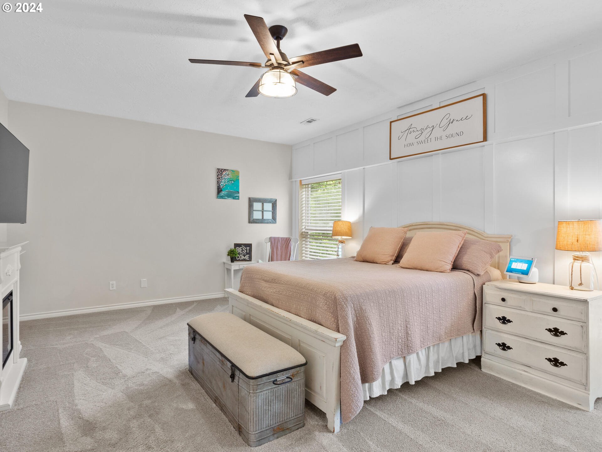 17156 Southeast Macanudo Street Damascus, OR 97089 - Photo 27 of 47 a bedroom with a bed and a window