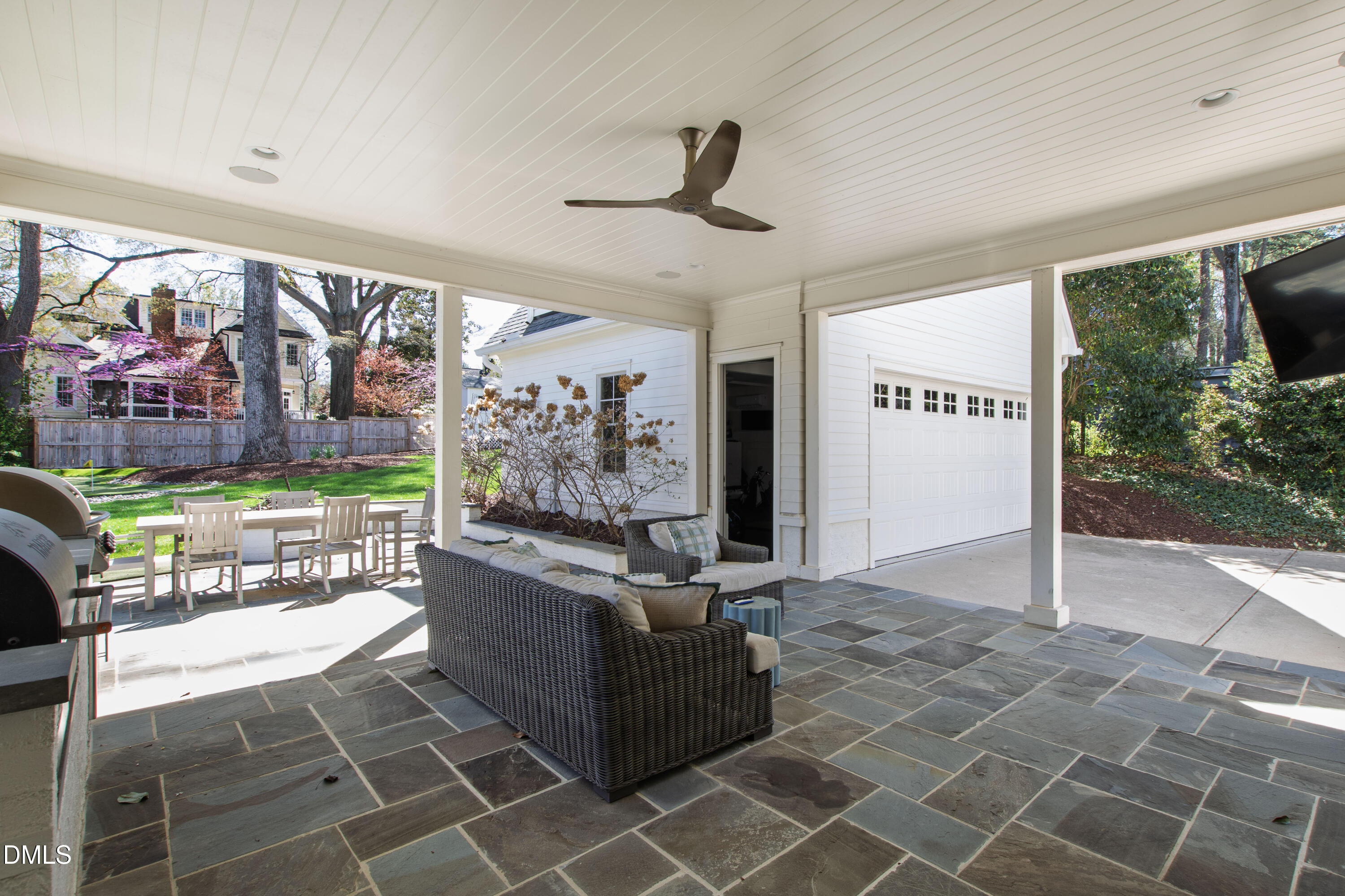 2820 Claremont Road Raleigh, NC 27608 - Photo 47 of 60 Retractable shade to block afternoon sun