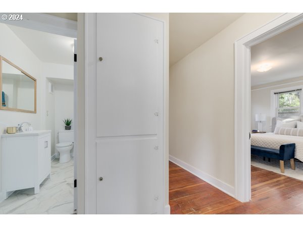 647 5th Street Springfield, OR 97477 - Photo 18 of 40 a view of a bedroom from a hallway