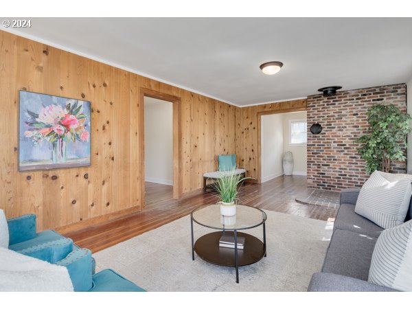 647 5th Street Springfield, OR 97477 - Photo 5 of 40 a living room with furniture and wooden floor