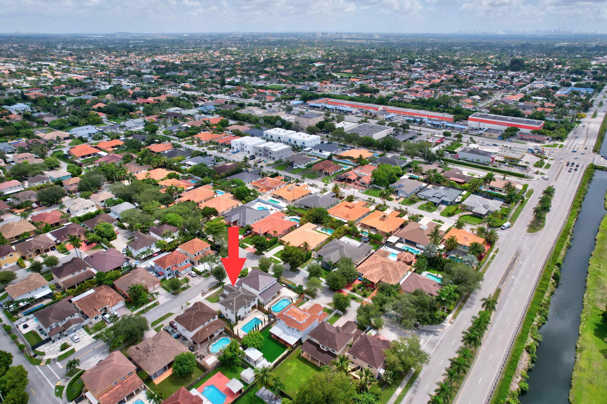 13838 Southwest 41st Terrace Miami, FL 33175 - Photo 67 of 68 an aerial view of multiple house