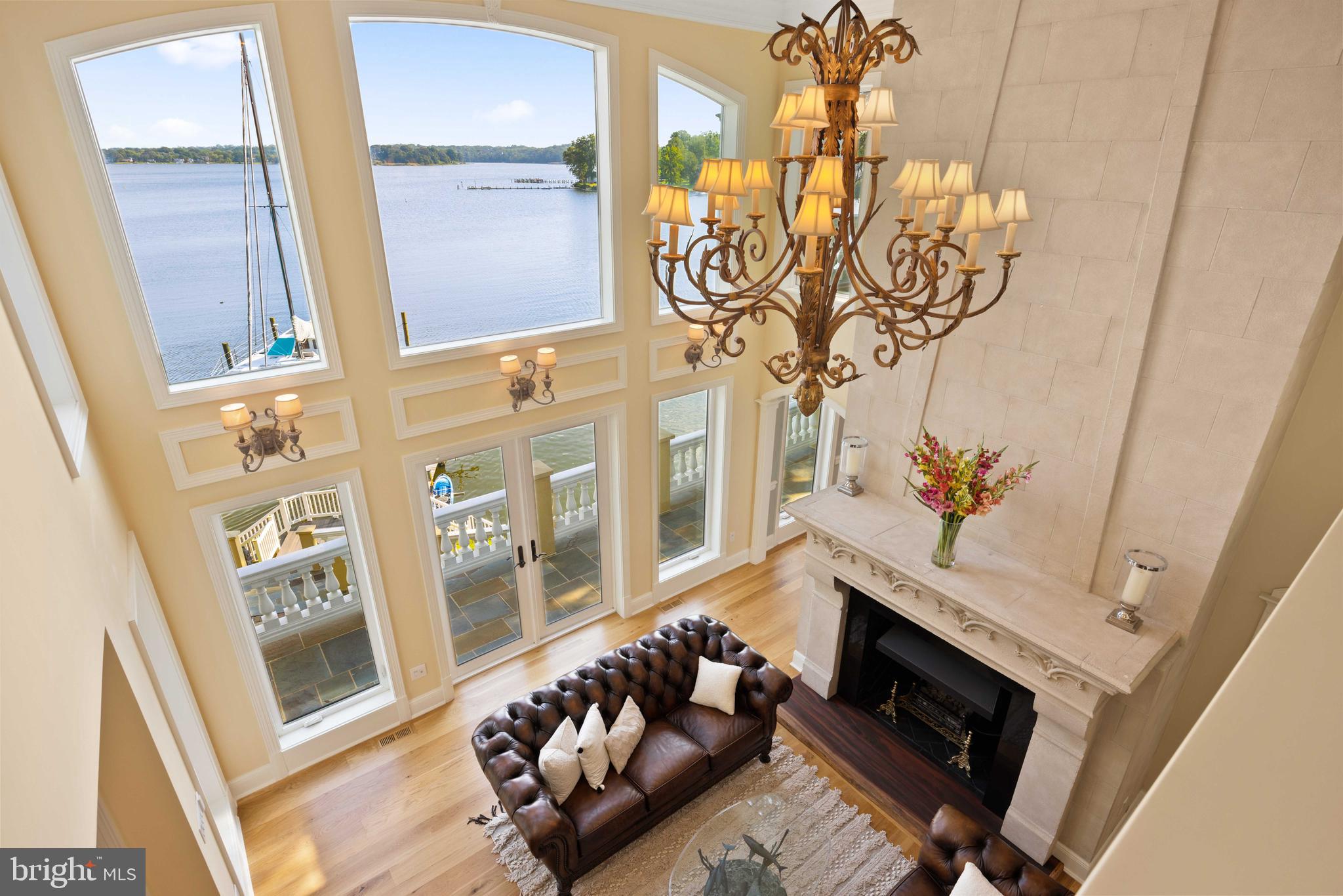 3333 Pocahontas Drive Edgewater, MD 21037 - Photo 17 of 42 Upper level view from catwalk