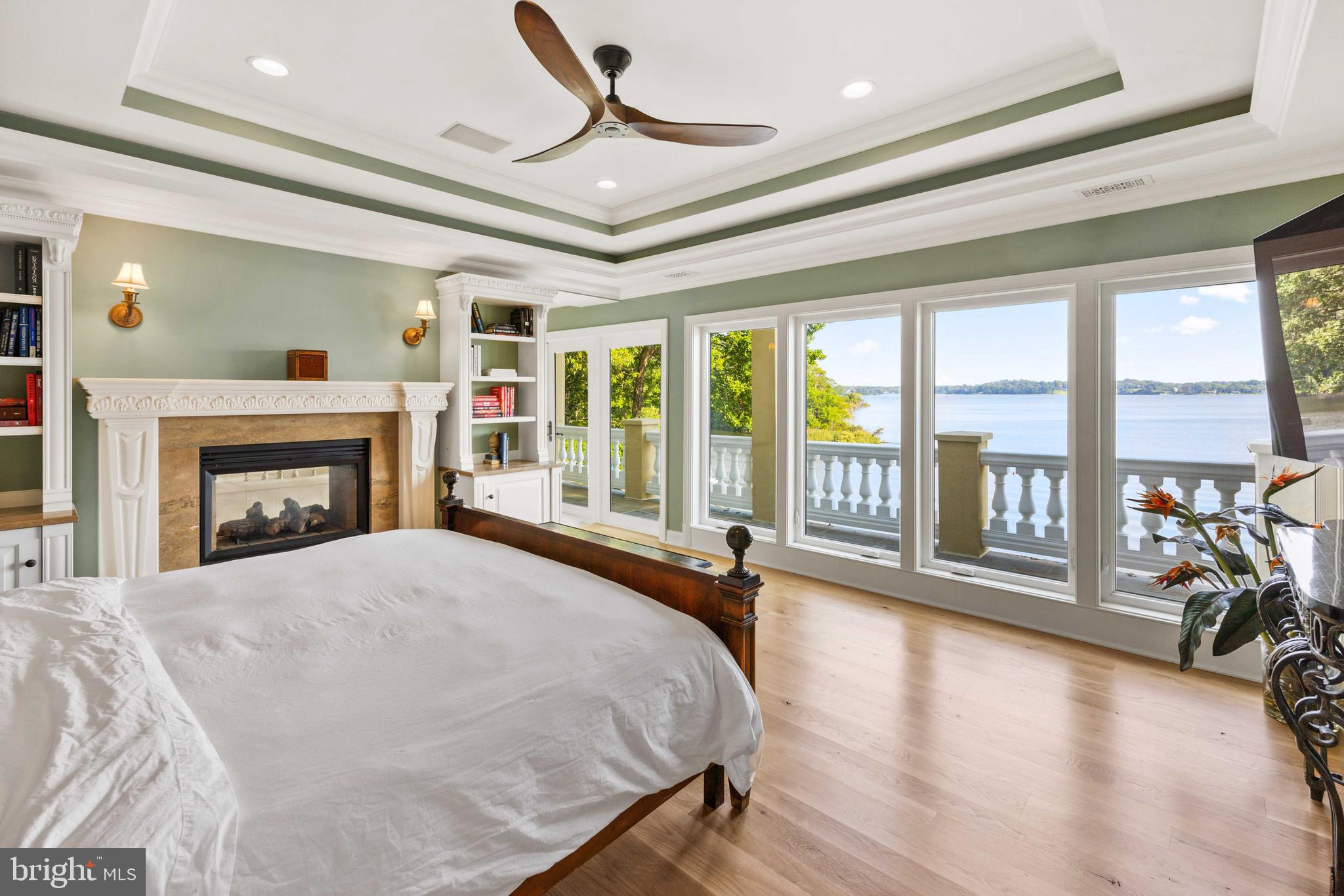 3333 Pocahontas Drive Edgewater, MD 21037 - Photo 19 of 42 Primary's suite with private balcony and views!