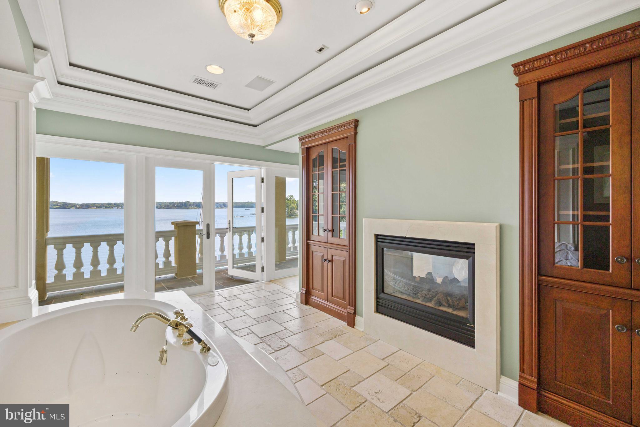 3333 Pocahontas Drive Edgewater, MD 21037 - Photo 22 of 42 Views, fireplace & bubbler tub!