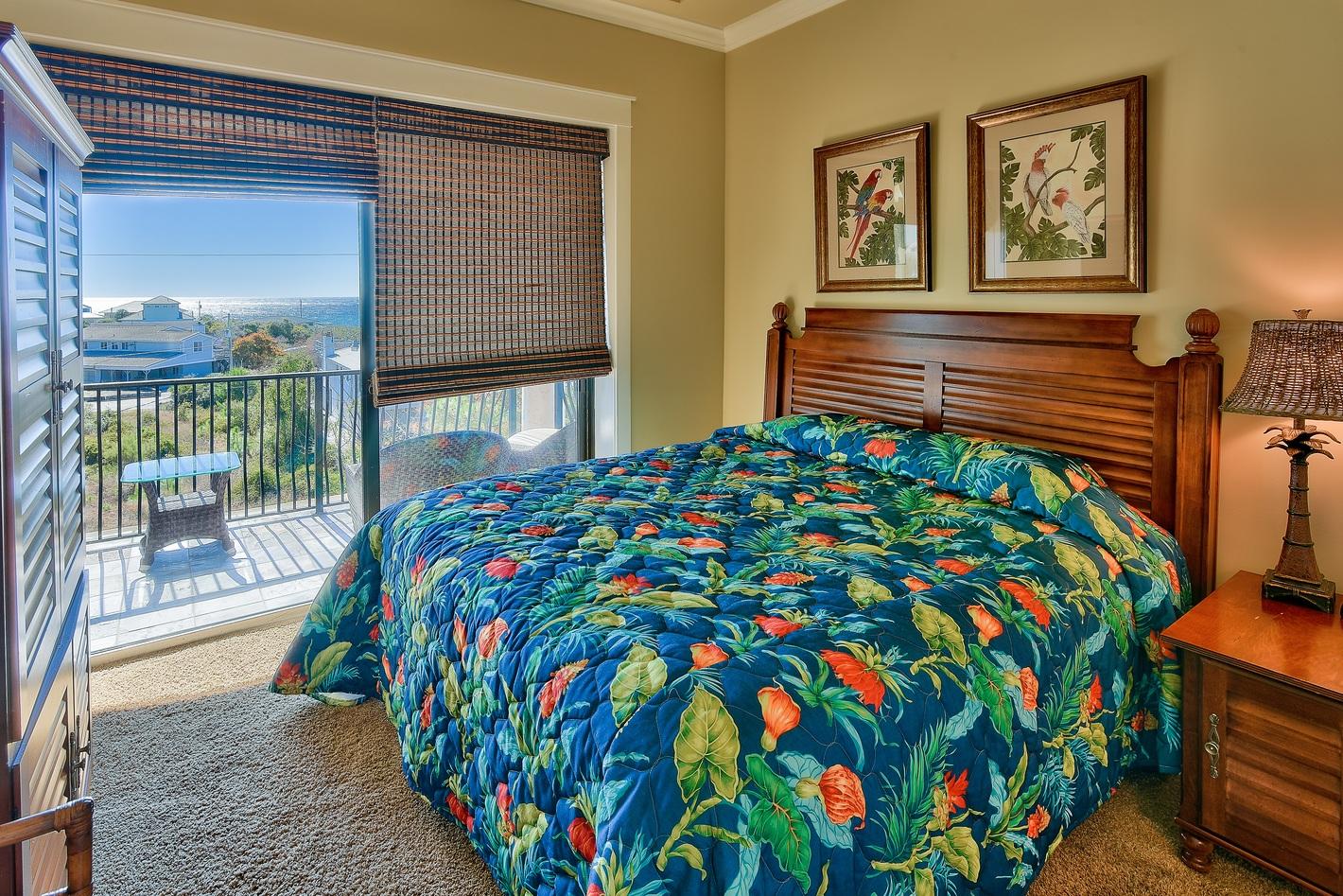 72 South Wall Street Inlet Beach, FL 32461 - Photo 16 of 27 a bed sitting in a bedroom next to a window