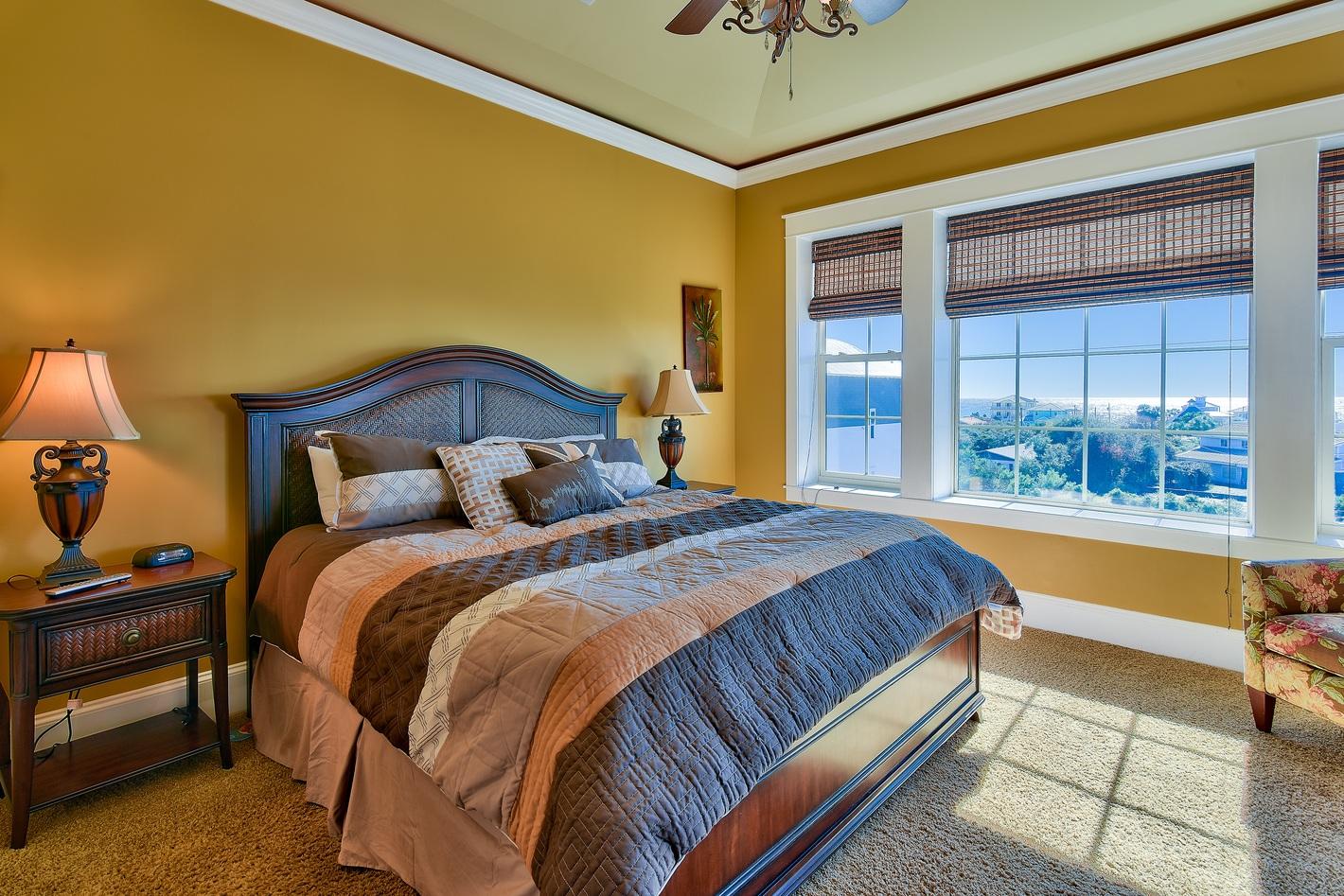 72 South Wall Street Inlet Beach, FL 32461 - Photo 18 of 27 a bed sitting in a bedroom next to a window