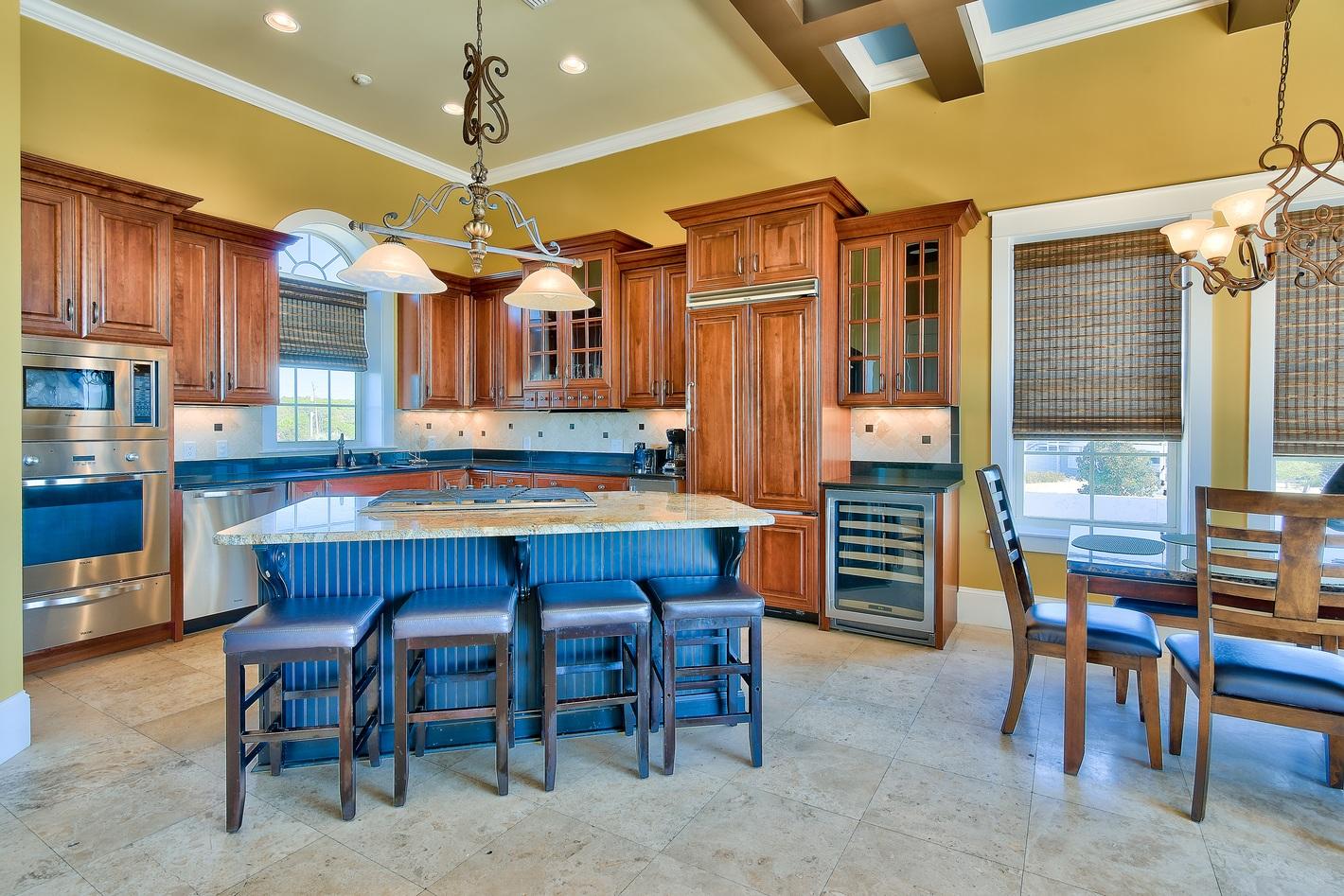 72 South Wall Street Inlet Beach, FL 32461 - Photo 10 of 27 a dining room with a wooden table and chairs