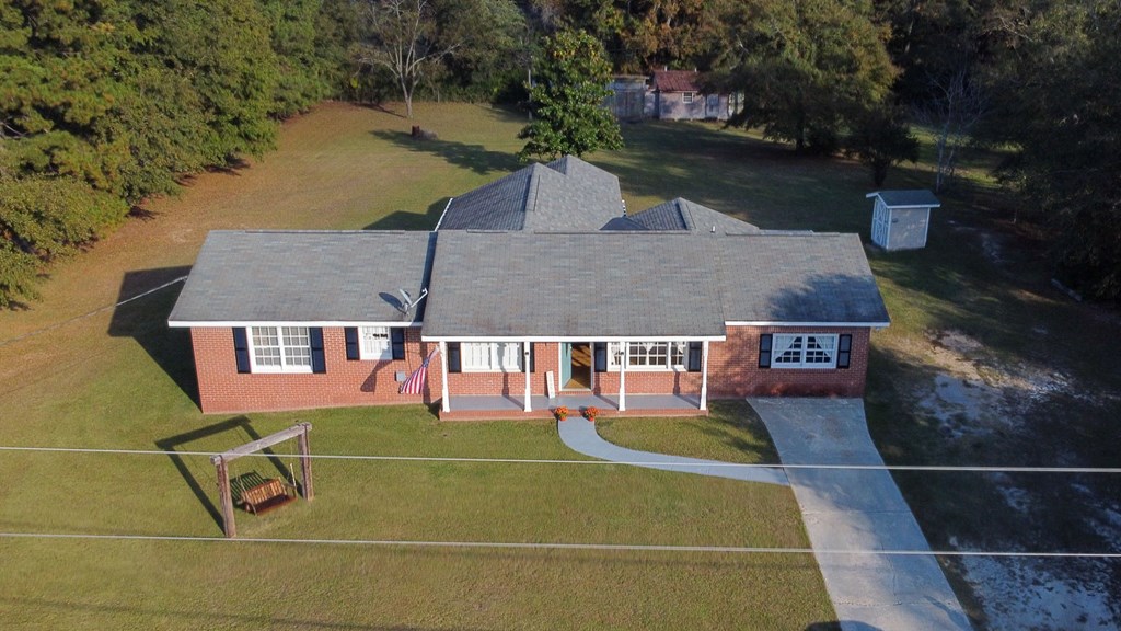 4085 Harris Road Ellerslie, GA 31807 - Photo 24 of 27 Aerial view of home