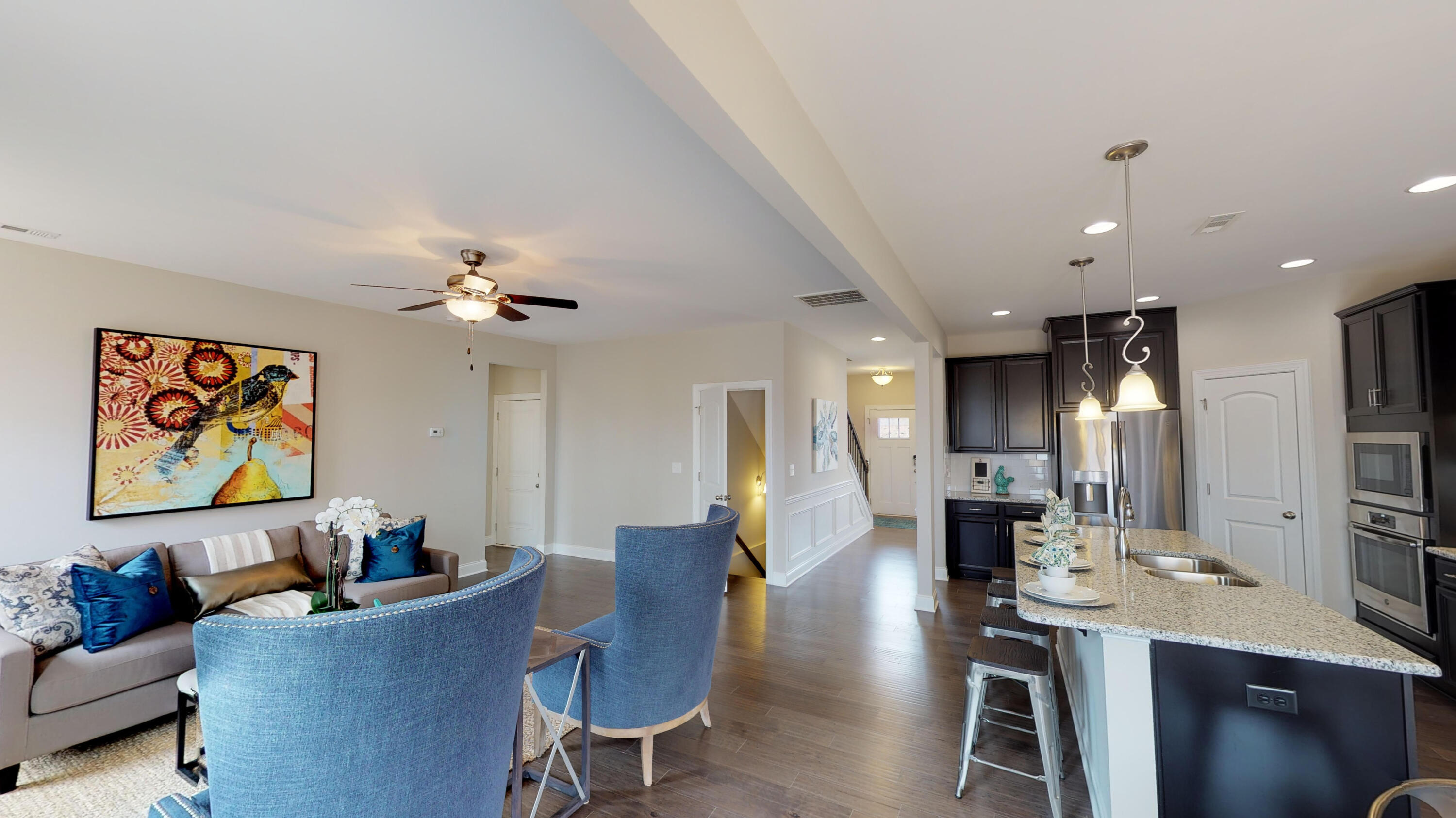 6370 Whirlaway Road Graniteville, SC 29829 - Photo 4 of 43 CLT_Brantley_Kitchen and Family Room