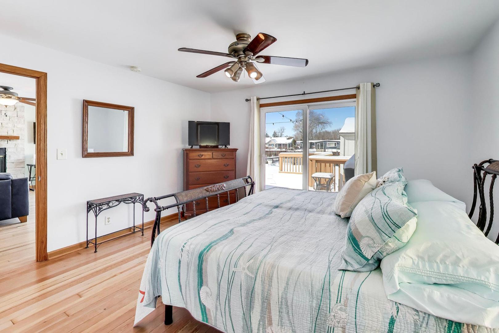 37464 North Terrace Lane Spring Grove, IL 60081 - Photo 12 of 40 a bedroom with a bed and a large window