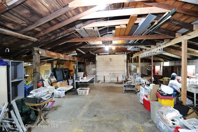 a view of a storage room with lots of stuff