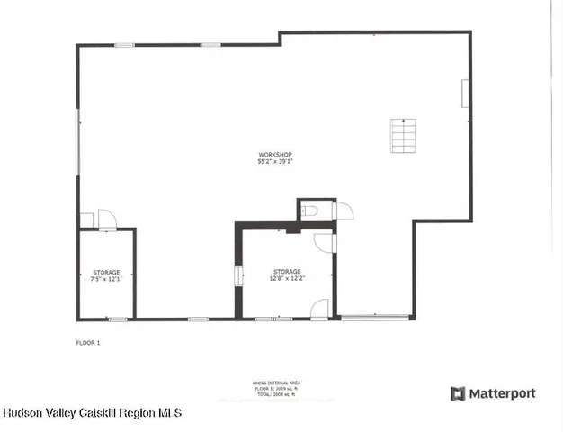 a picture of a room with a floor and a white wall