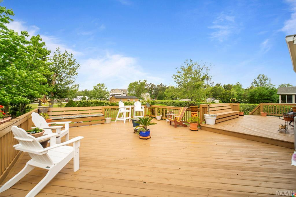 218 Brumsey Road Currituck, NC 27929 - Photo 28 of 35 Extra Large deck for entertaining