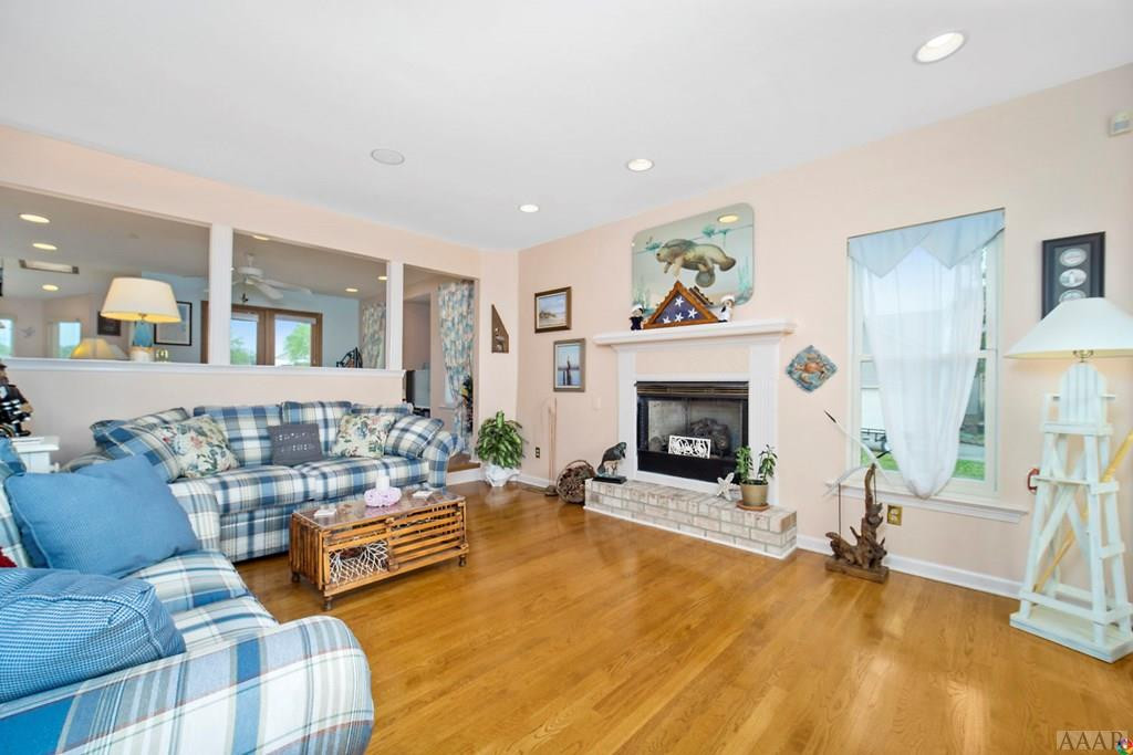 218 Brumsey Road Currituck, NC 27929 - Photo 6 of 35 Living room with VIEWS